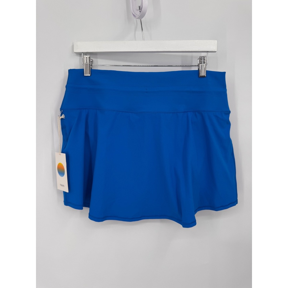 Vuori Daily Skirt Womens L Regatta Blue Athletic Skort VW3102 - Picture 5 of 9